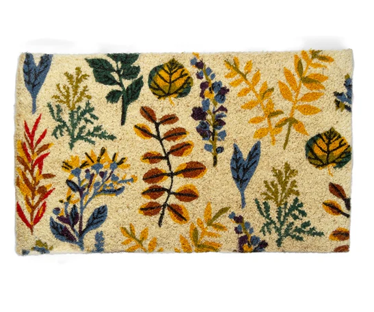 Falling Leaves Coir Mat