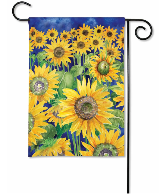 Sunflower Meadow Garden Flag