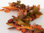 Mixed Fall Leaf Wheat Garland 