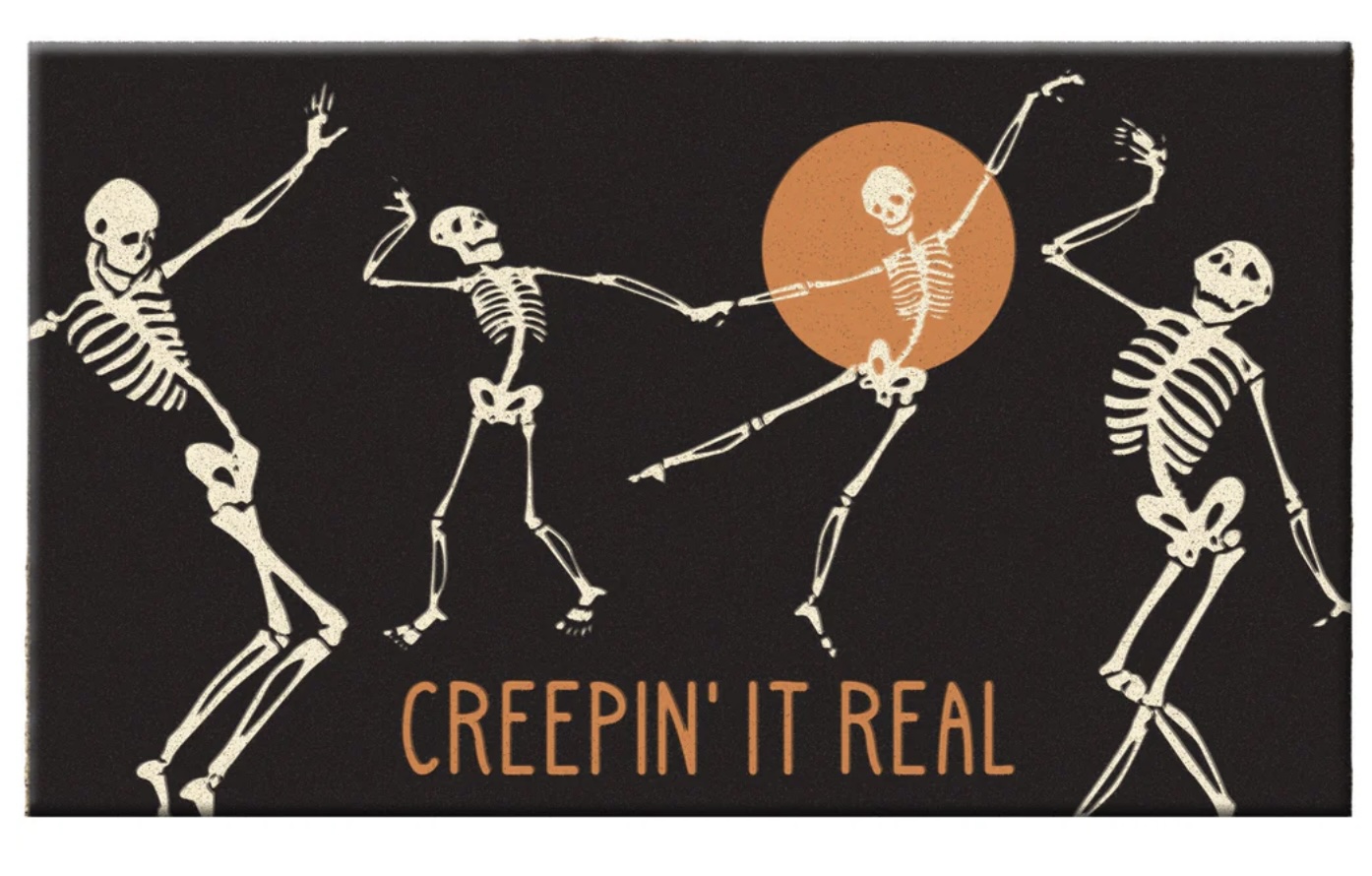 Creepin' It Real Halloween Doormat