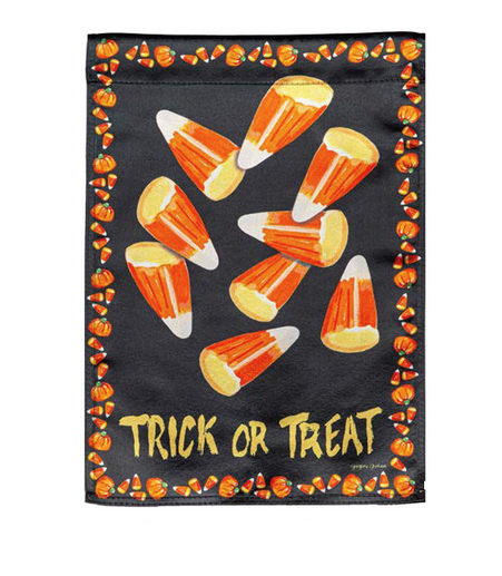 Candy Corn 'Trick or Treat' Flag