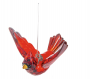 Radiant Cardinal Ornament with Charm