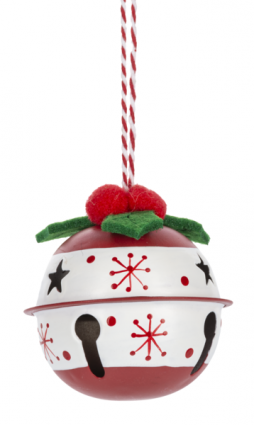 Holiday Jingle Bell Ornament