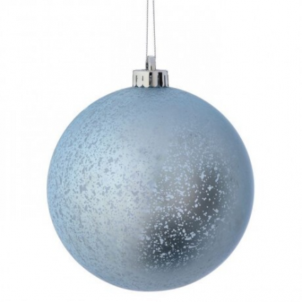 Lilac Matte Mercury Glass Ornament