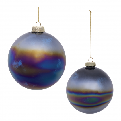 Dark Blue Glass Ornament