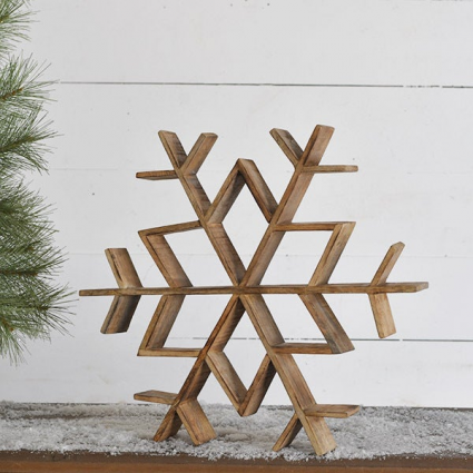 Wooden Snowflake