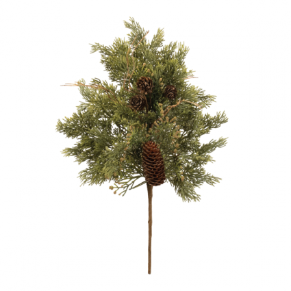 Pine Spray with Pine Cones 18"