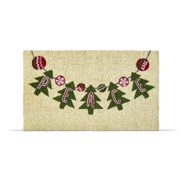 Peace Garland Doormat