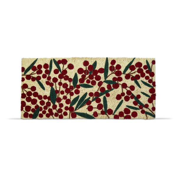 Winter Berries Door Mat