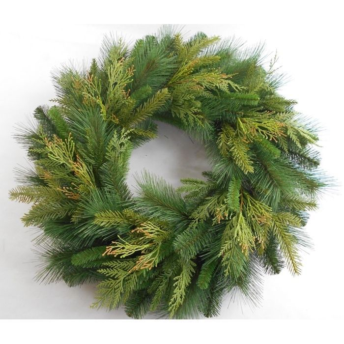 Pine, Cedar, and Spruce Wreath