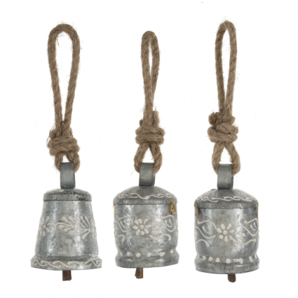 Hammered Bell Ornament