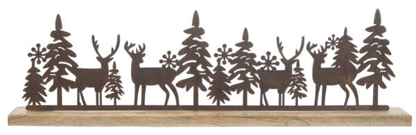 Woodland Deer Scene