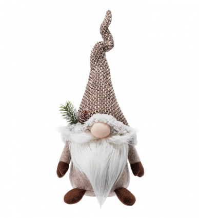 Gray Santa Gnome