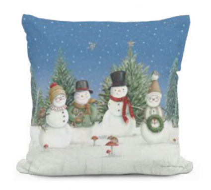 Snowmen Pillow