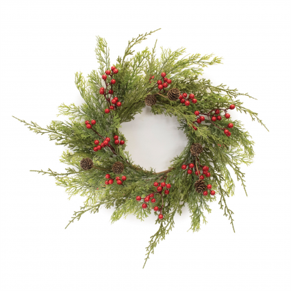 Pine & Berry Wreath