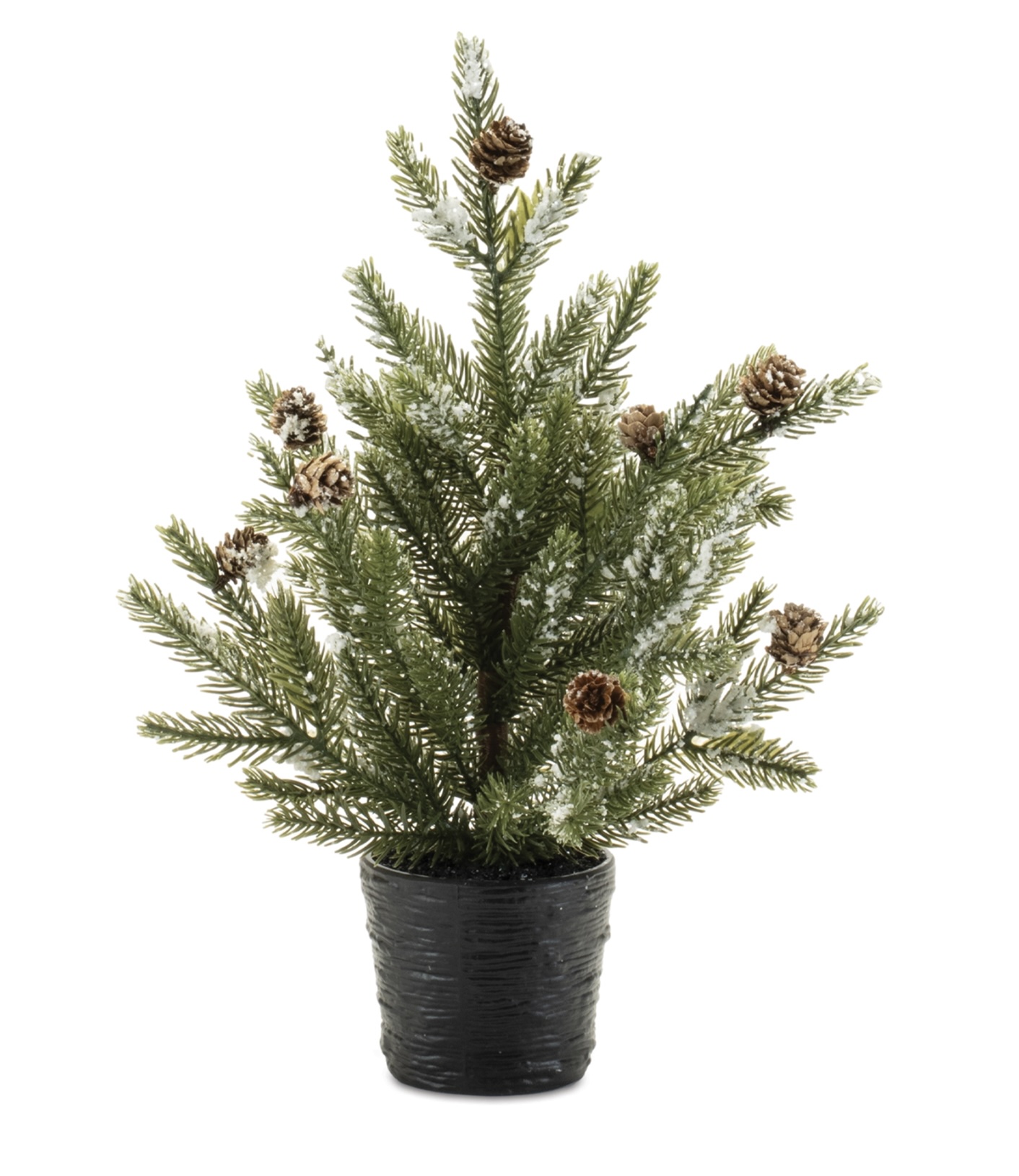 Artificial 15" Mini Potted Pine Tree