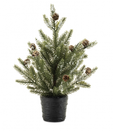 Artificial 20" Mini Potted Pine Tree