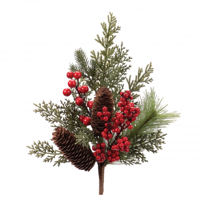 Pine Spray with Berries