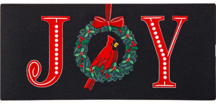 Joy to the World Wreath Sassafras Switch Mat