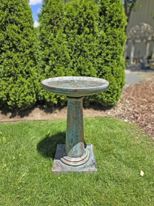 Tulip Bouquet Birdbath
