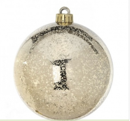 Gold Mercury Ball Ornament 