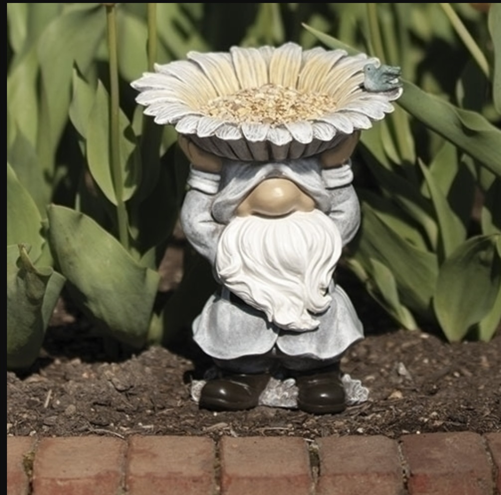 Sunflower Gnome Bird Feeder