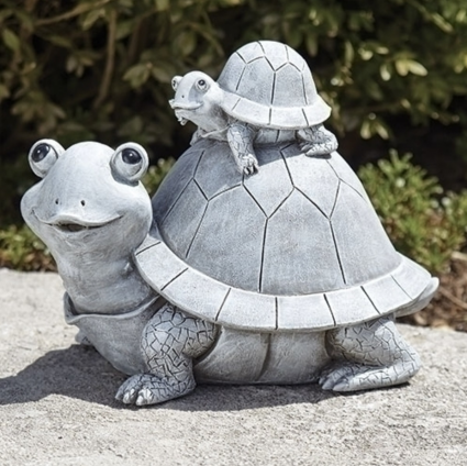 Turtle & Baby Statue