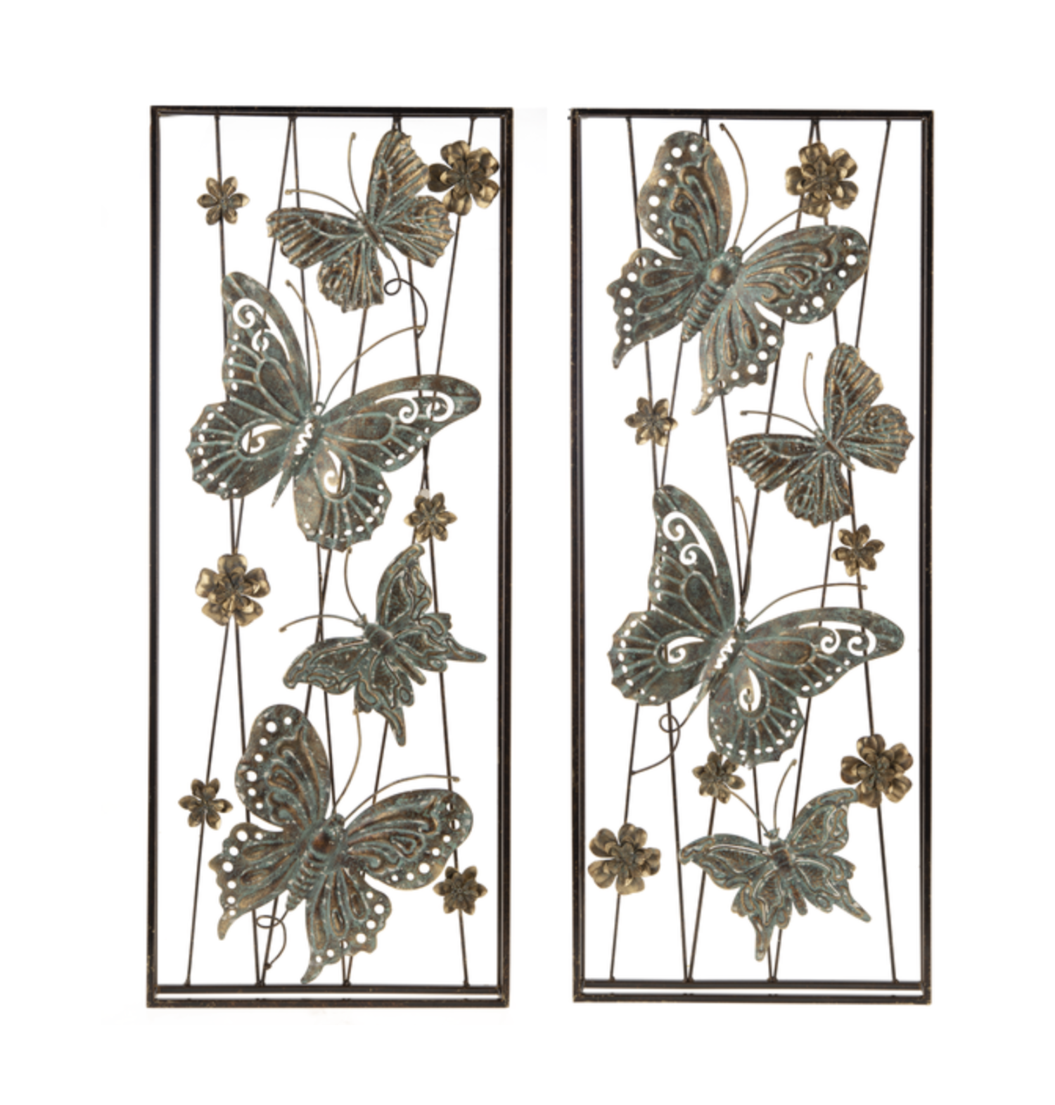 Patina Butterfly Wall Decor