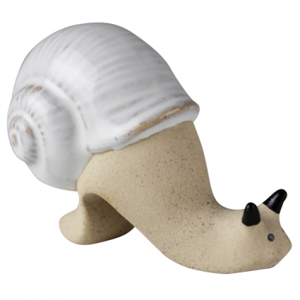 POT HANGER, SNAIL CERAMIC