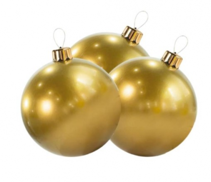 MINI Holiball® Classic Gold Trio