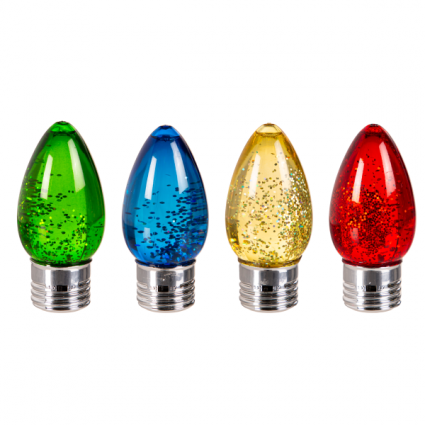 3.75" LED Acrylic Bulb Water Lantern