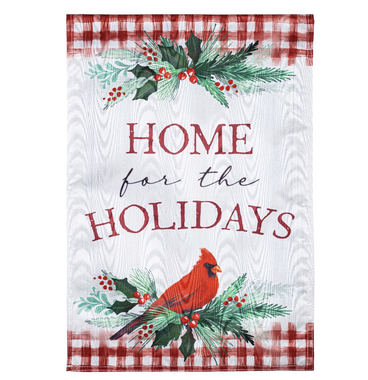 Holiday Cardinal Flag