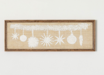 Subtile Christmas Wall Decor