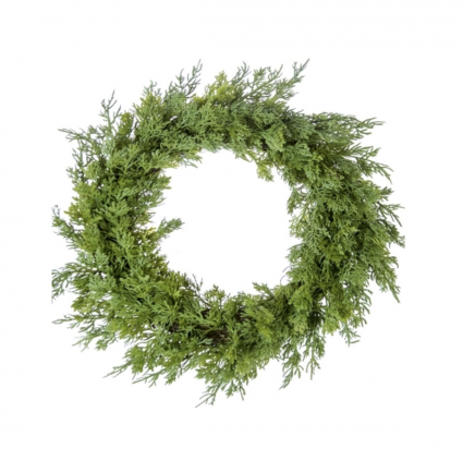 Cedar Pine Wreath 18"