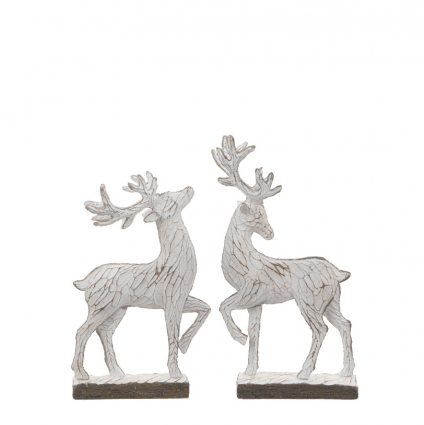 DEER &amp; REINDEER FIGURINES