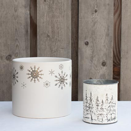 WINTER THEMED CONTAINERS