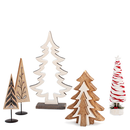 CHRISTMAS TREE FIGURINES