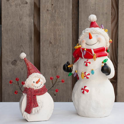 SNOWMAN FIGURINES