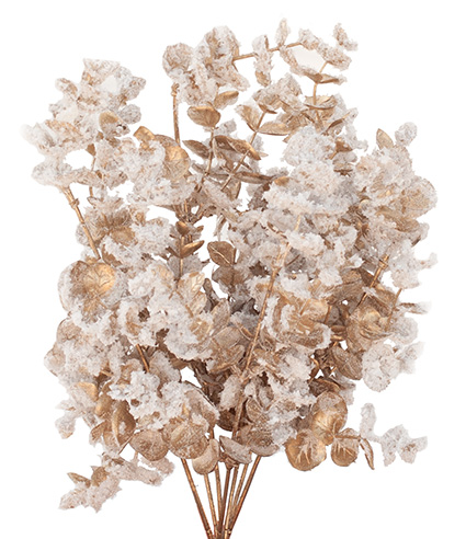 Mini Snowy Eucalyptus Bush 15"