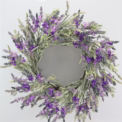 Lavender & Salvia Wreath 24"