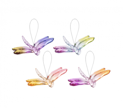 Vivid Dragonfly Charm