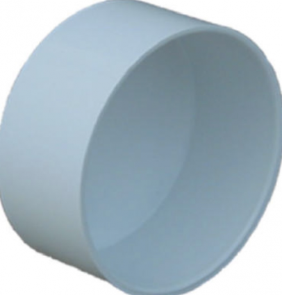 PVC Pipe Sewer & Drain Cap, 4 In.   