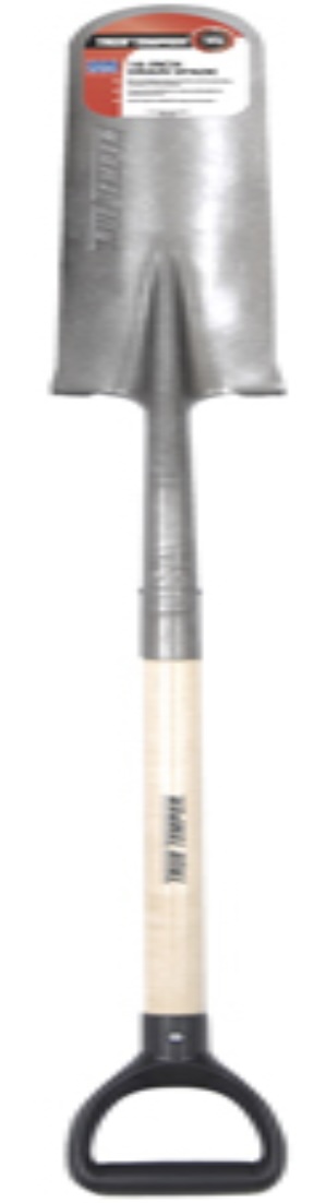 Drain Spade with Wood Handle