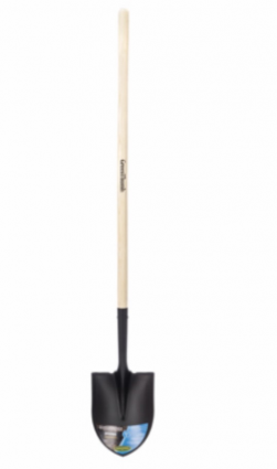 Round-Point Dirt Shovel