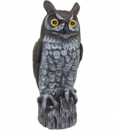 Dalen® Natural Enemy Scarecrow® Great Horned Owl Animal Repellent 