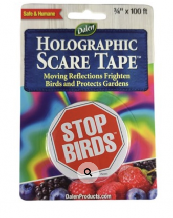 Gardeneer by Dalen® Holographic Scare Tape for Birds