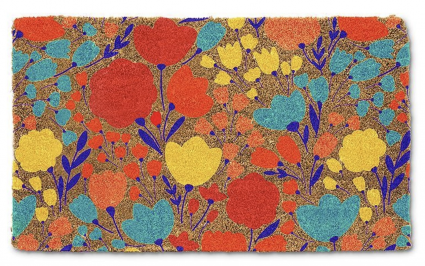 Allover Bright Bloom Doormat