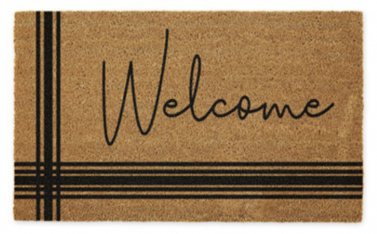 Welcome Trellis Doormat