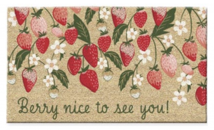 Berry Nice To See You Doormat