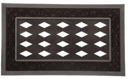 Black Scroll Switch Mat Tray